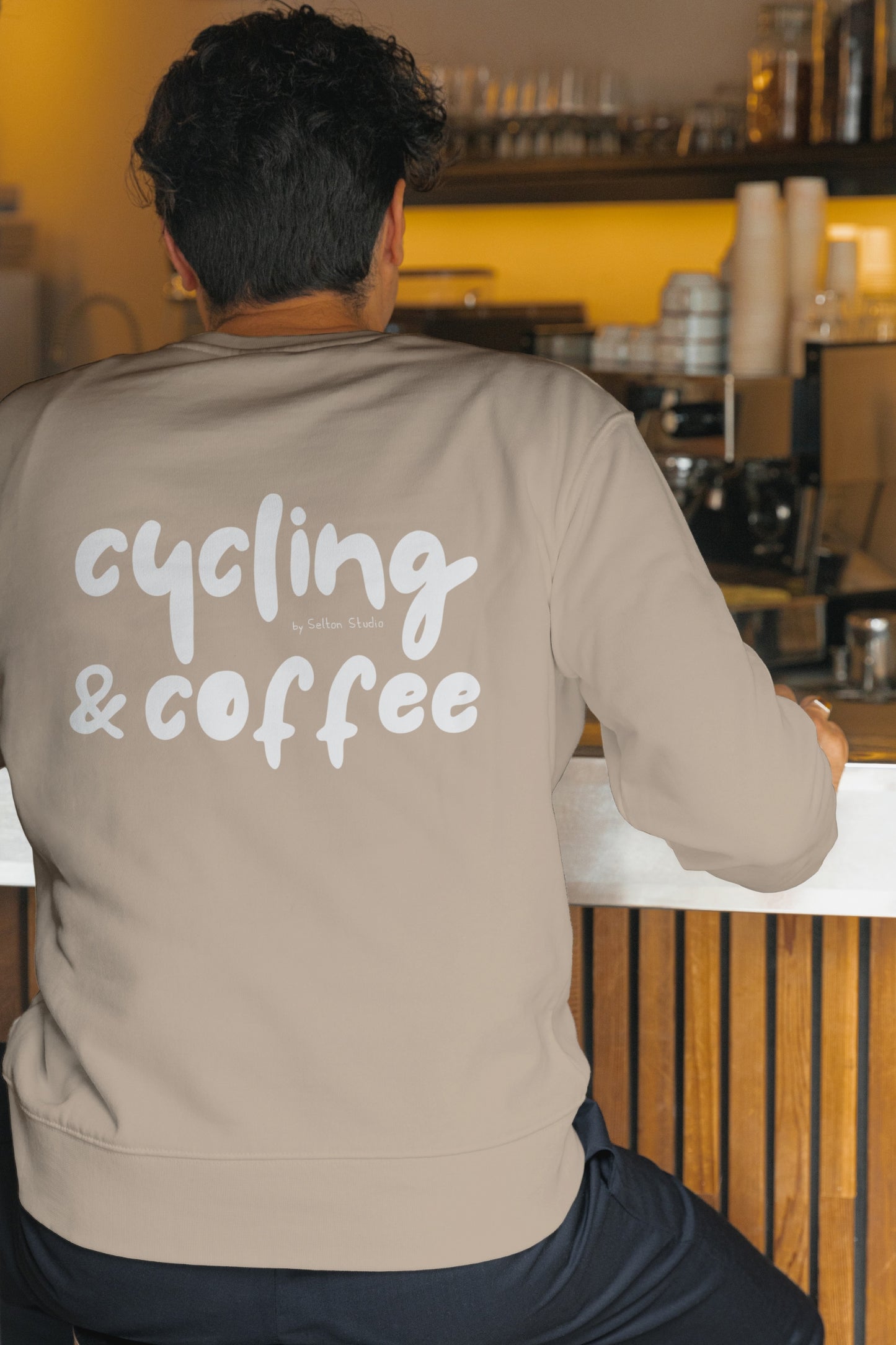 Cycling & Coffee Sweatshirt