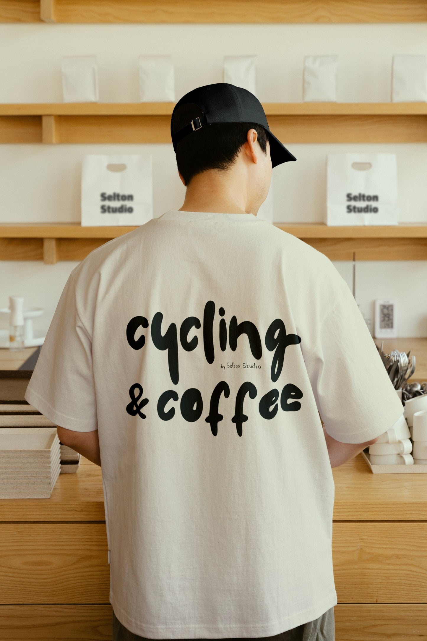 Cycling & Coffee Heavyweight T-Shirt