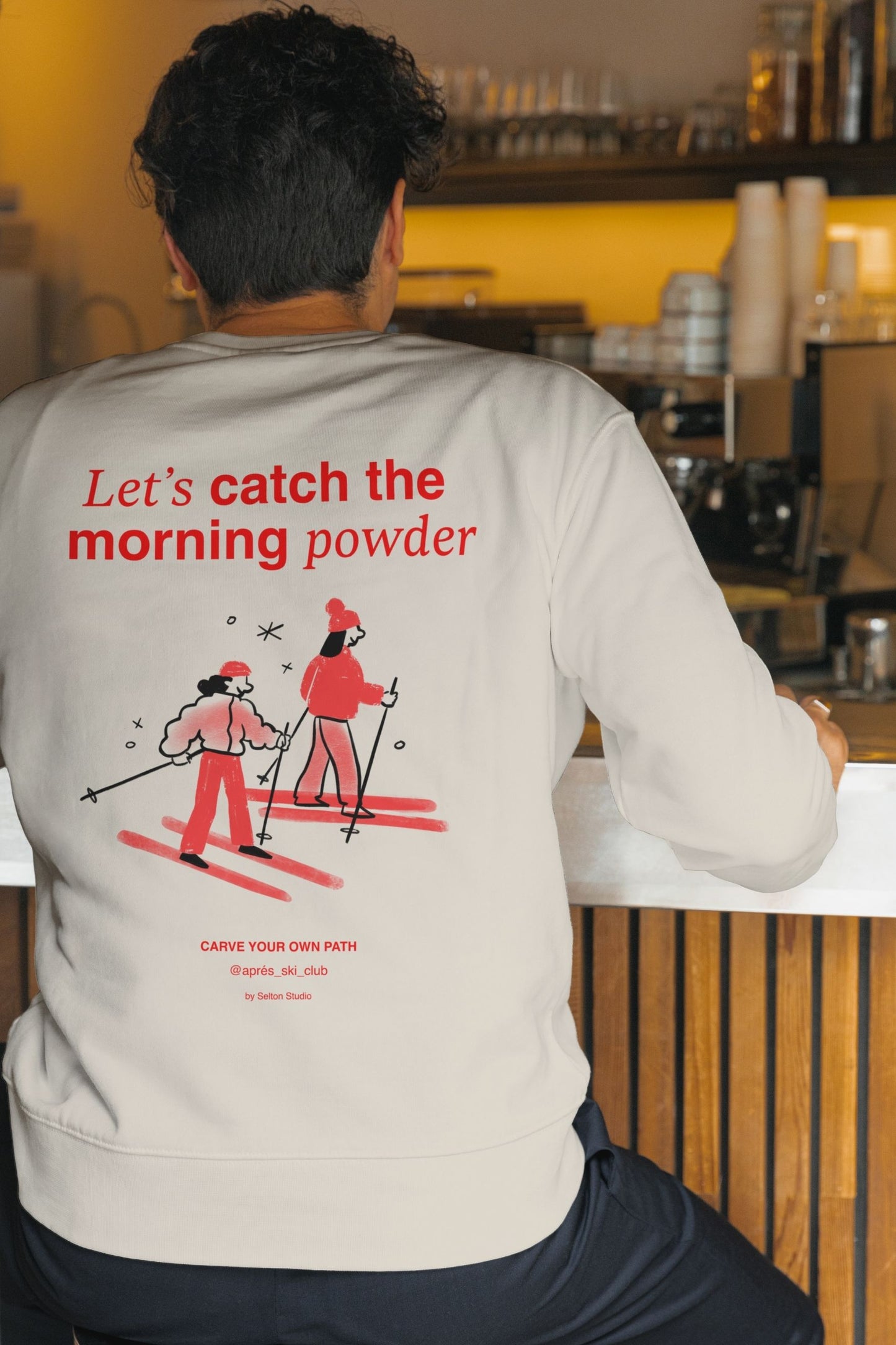 Morning Powder Oversized Sweatshirt