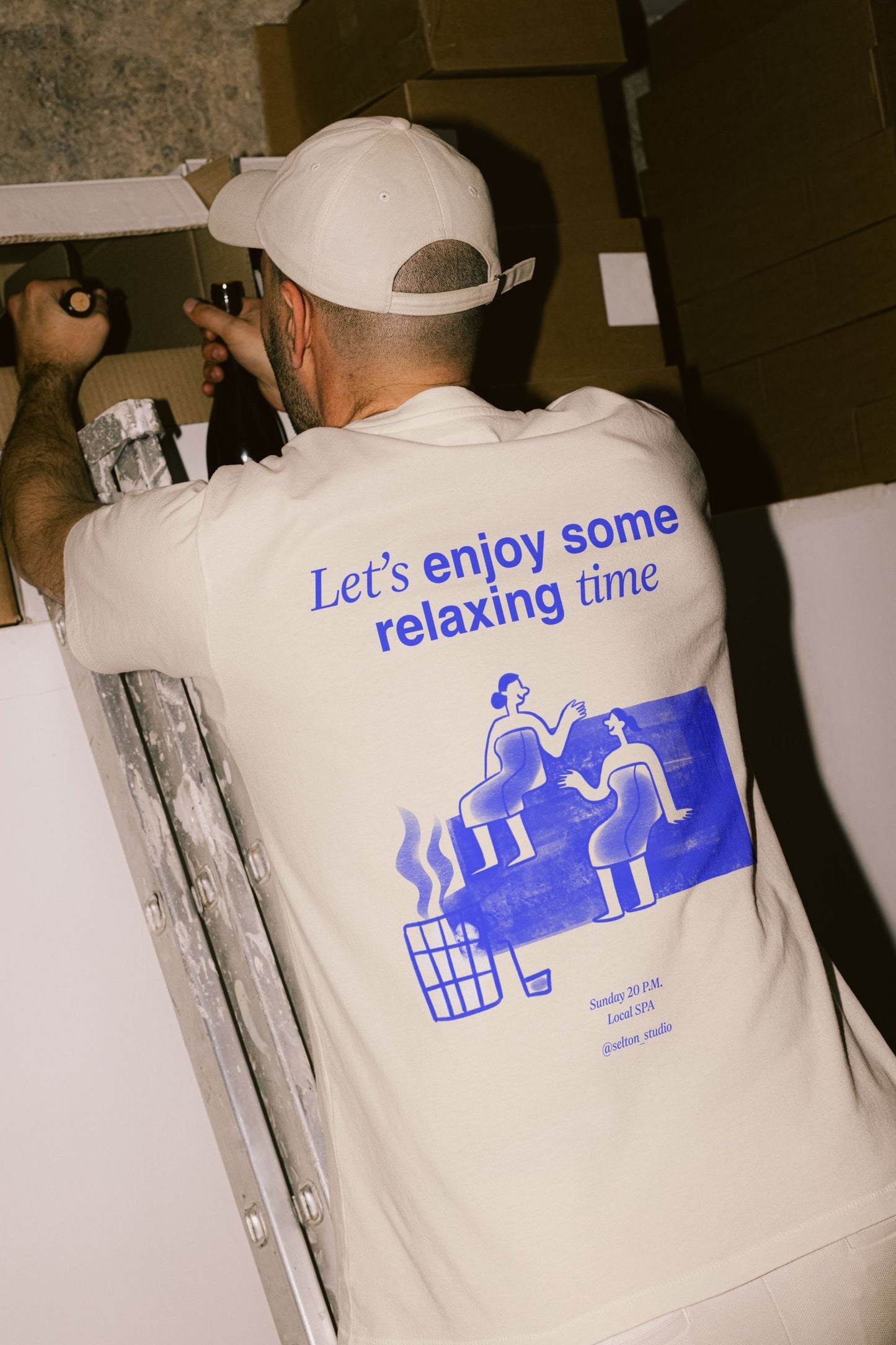 Relaxing Time Heavyweight T-Shirt