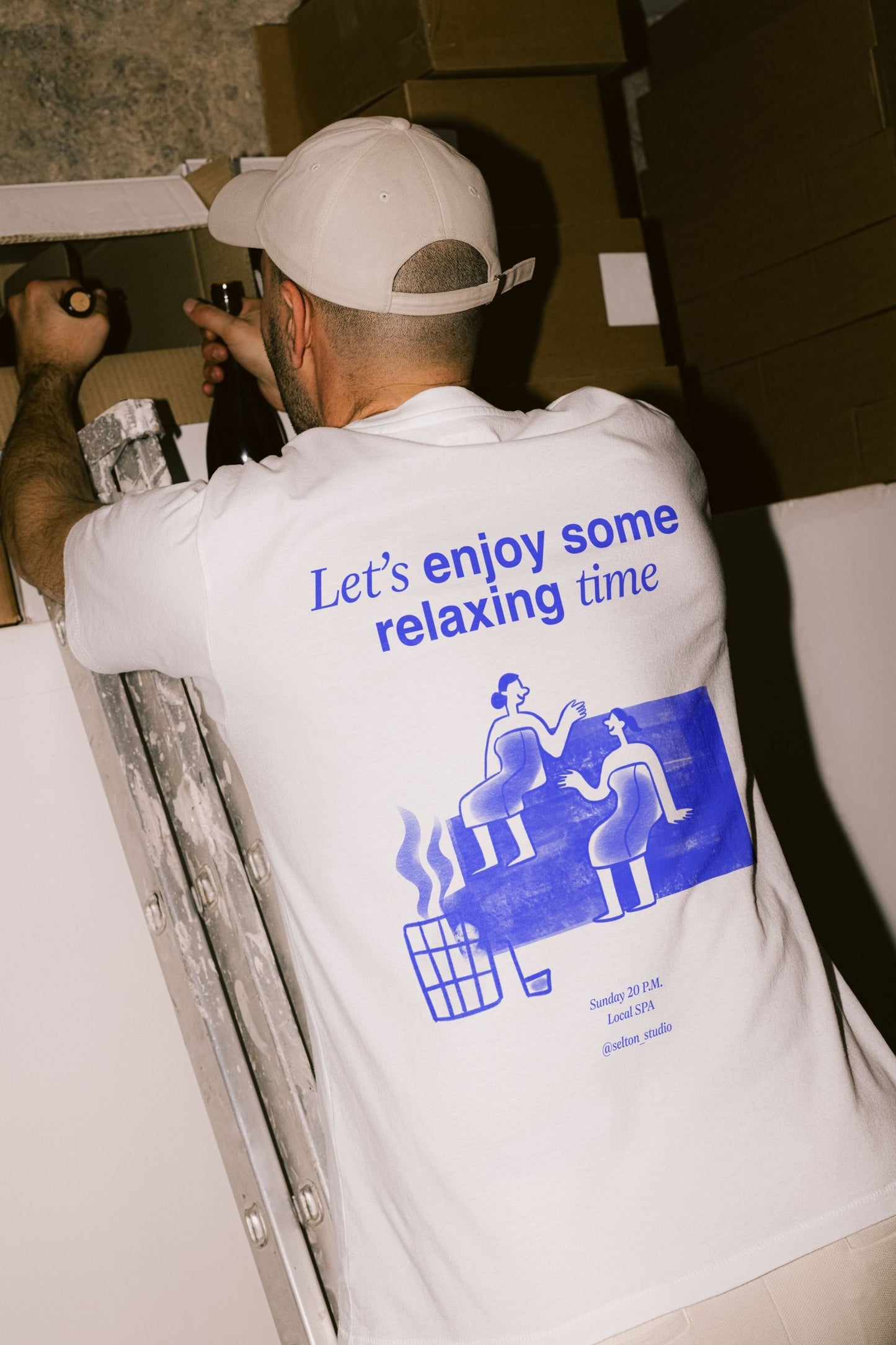 Relaxing Time Heavyweight T-Shirt