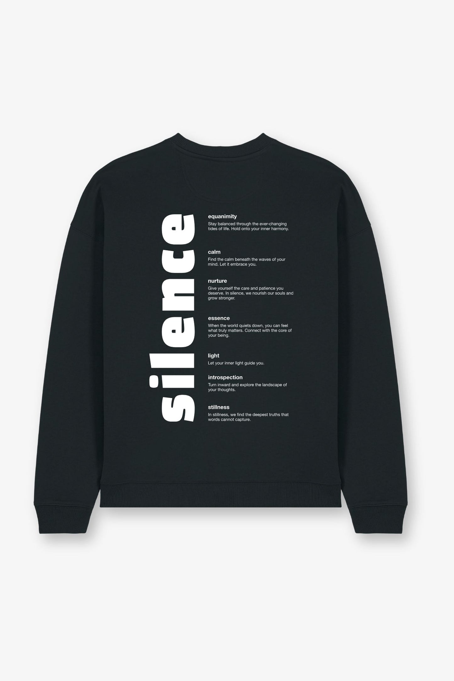 Silence Oversized Sweatshirt