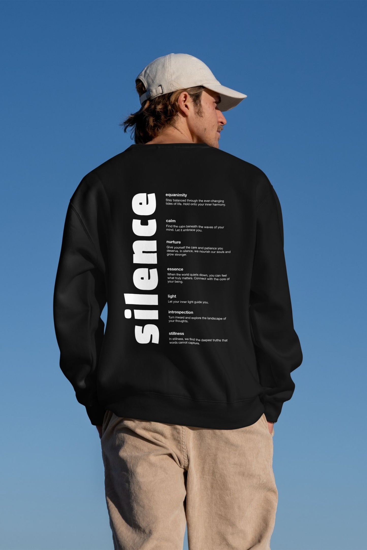 Silence Oversized Sweatshirt