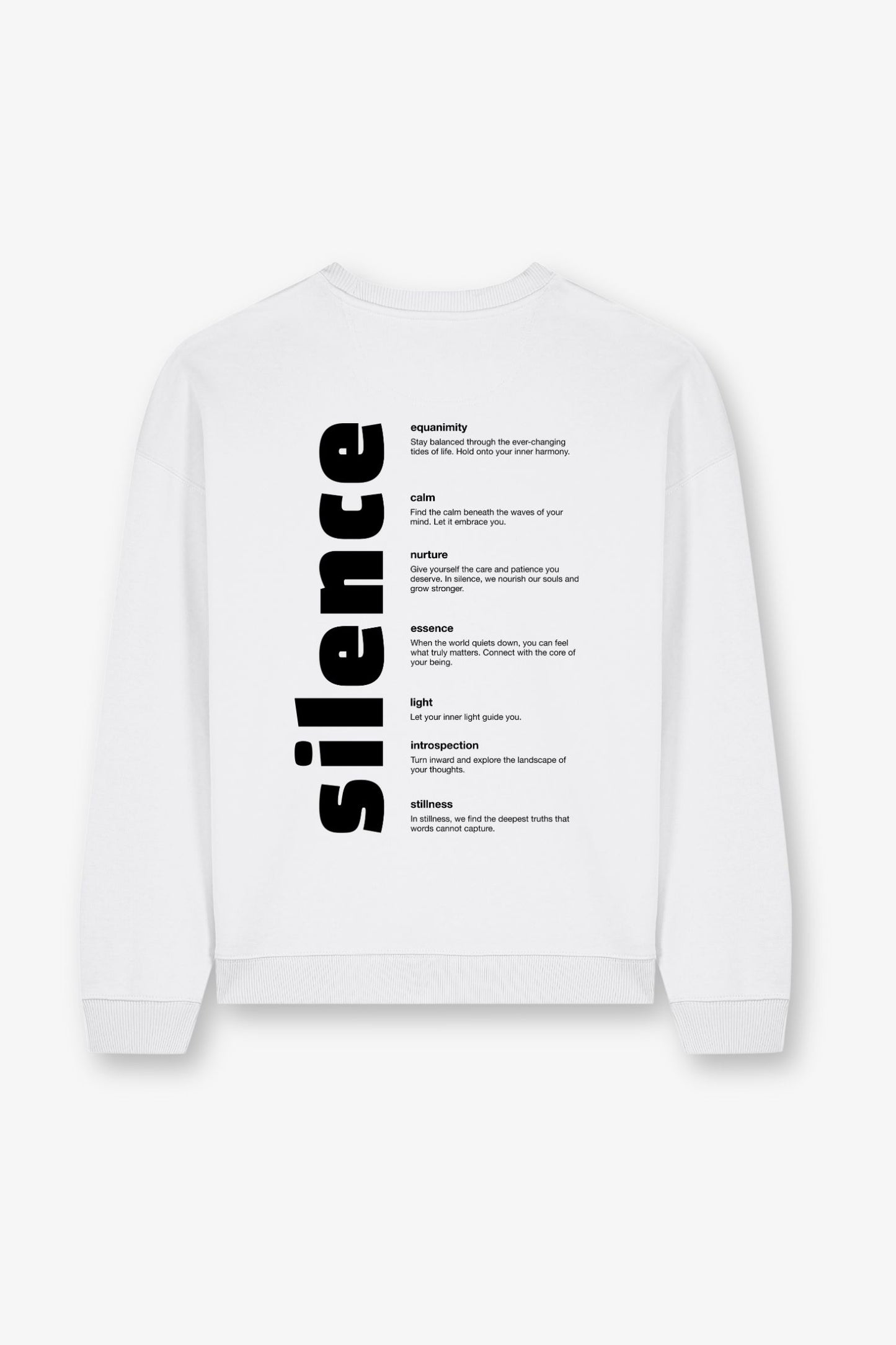 Silence Oversized Sweatshirt