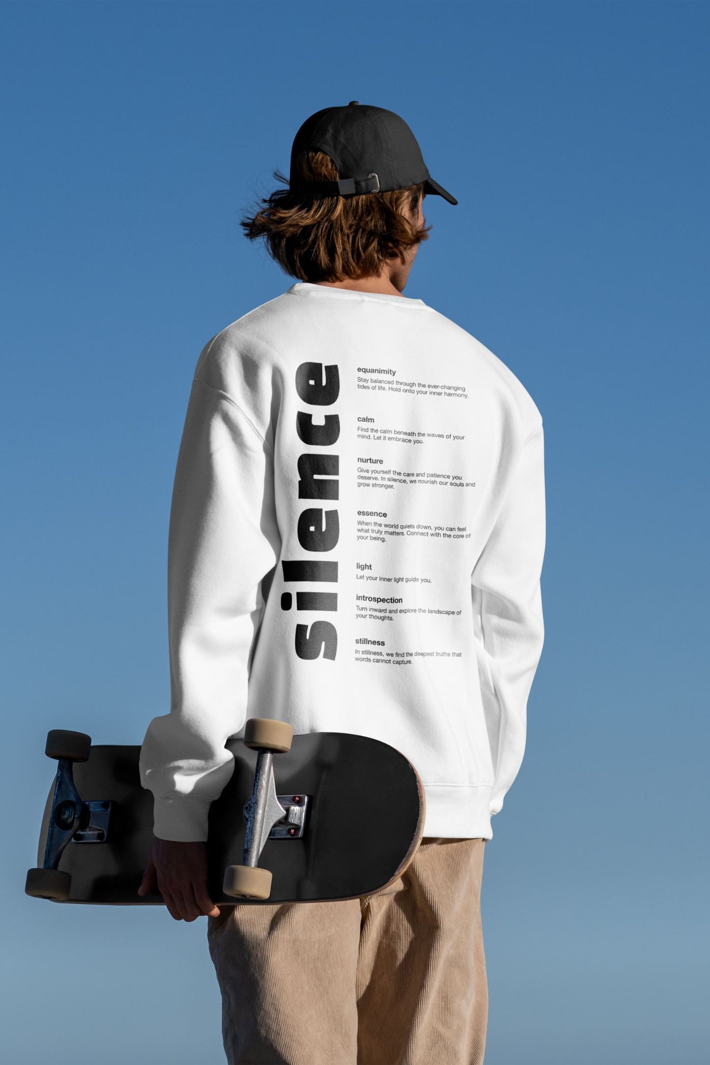Silence Oversized Sweatshirt