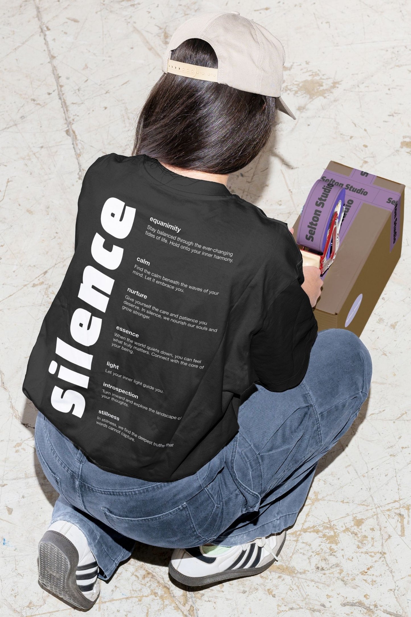 Silence Oversized T-Shirt