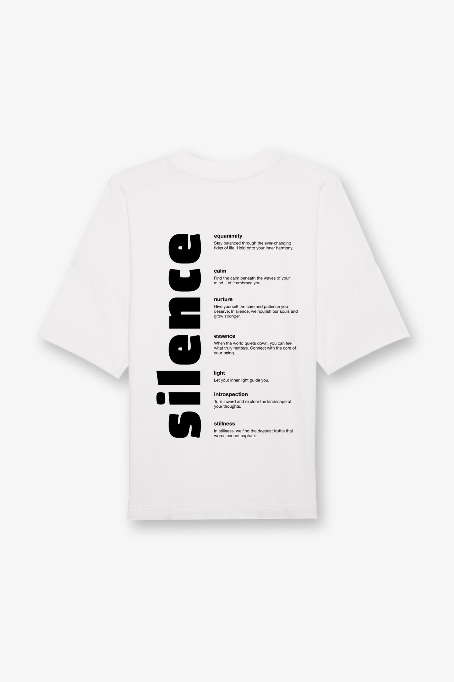 Silence Oversized T-Shirt