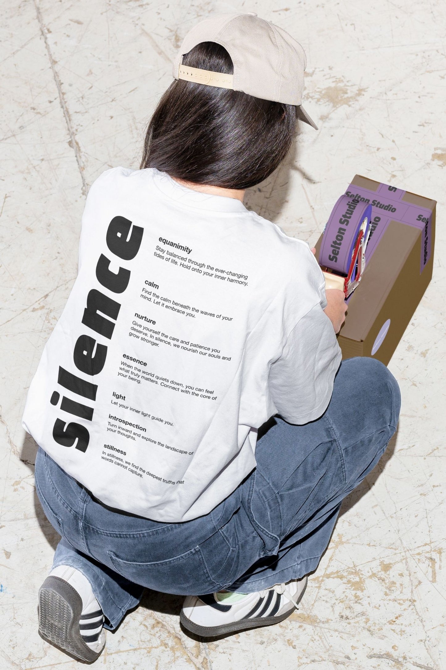 Silence Oversized T-Shirt