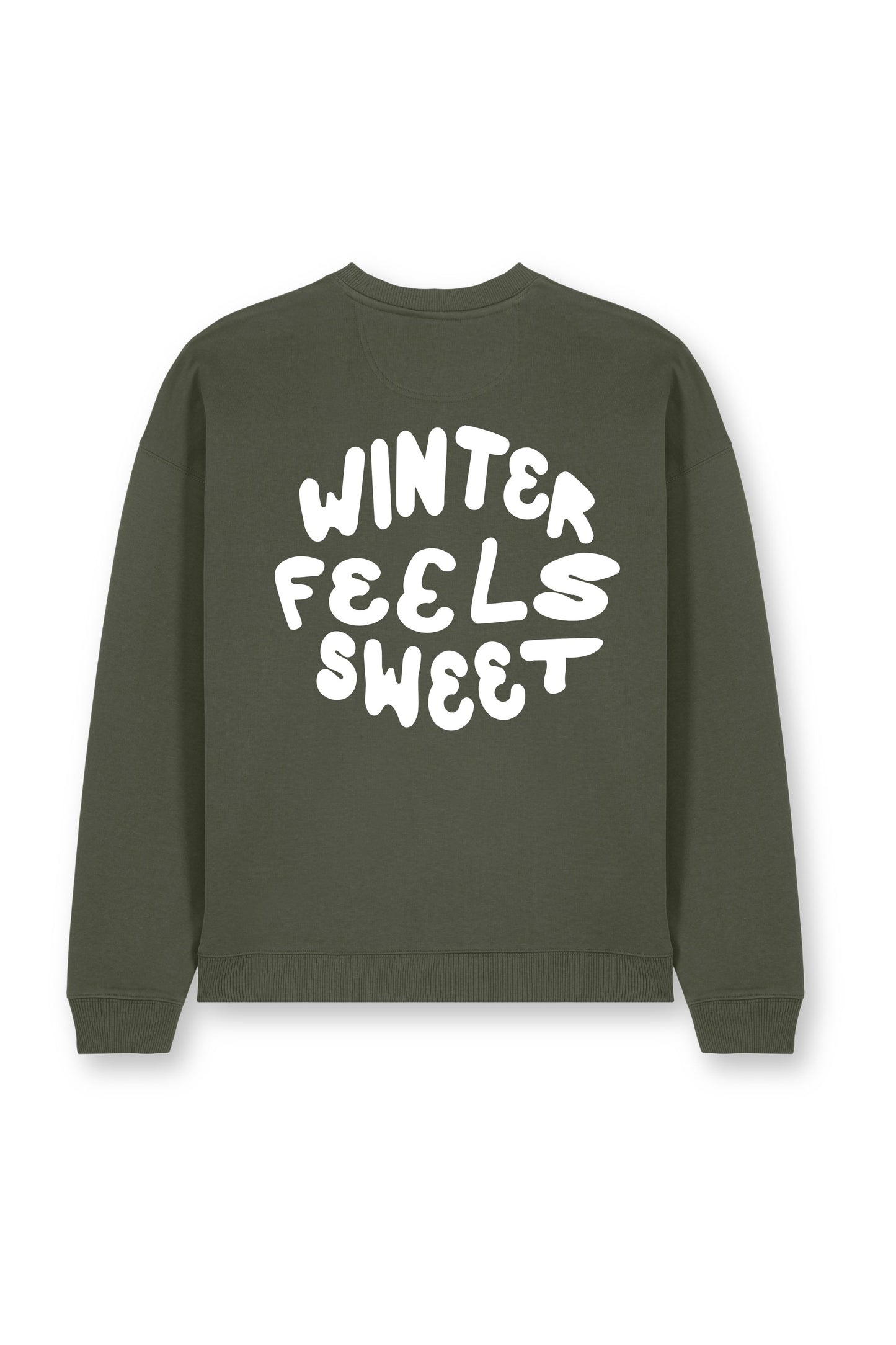Winter Feels Sweet Oversized Sweatshirt