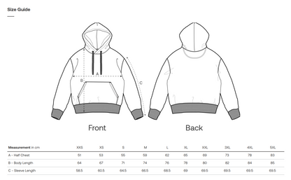 Du bist genug Hoodie - Academy of Light x Selton Studio