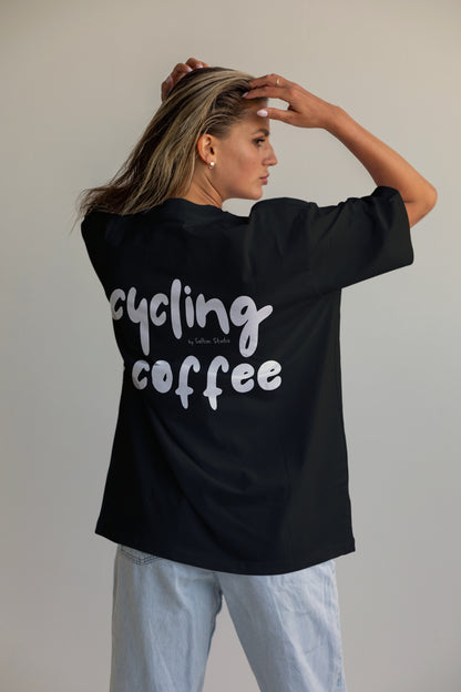Cycling & Coffee Heavyweight T-Shirt
