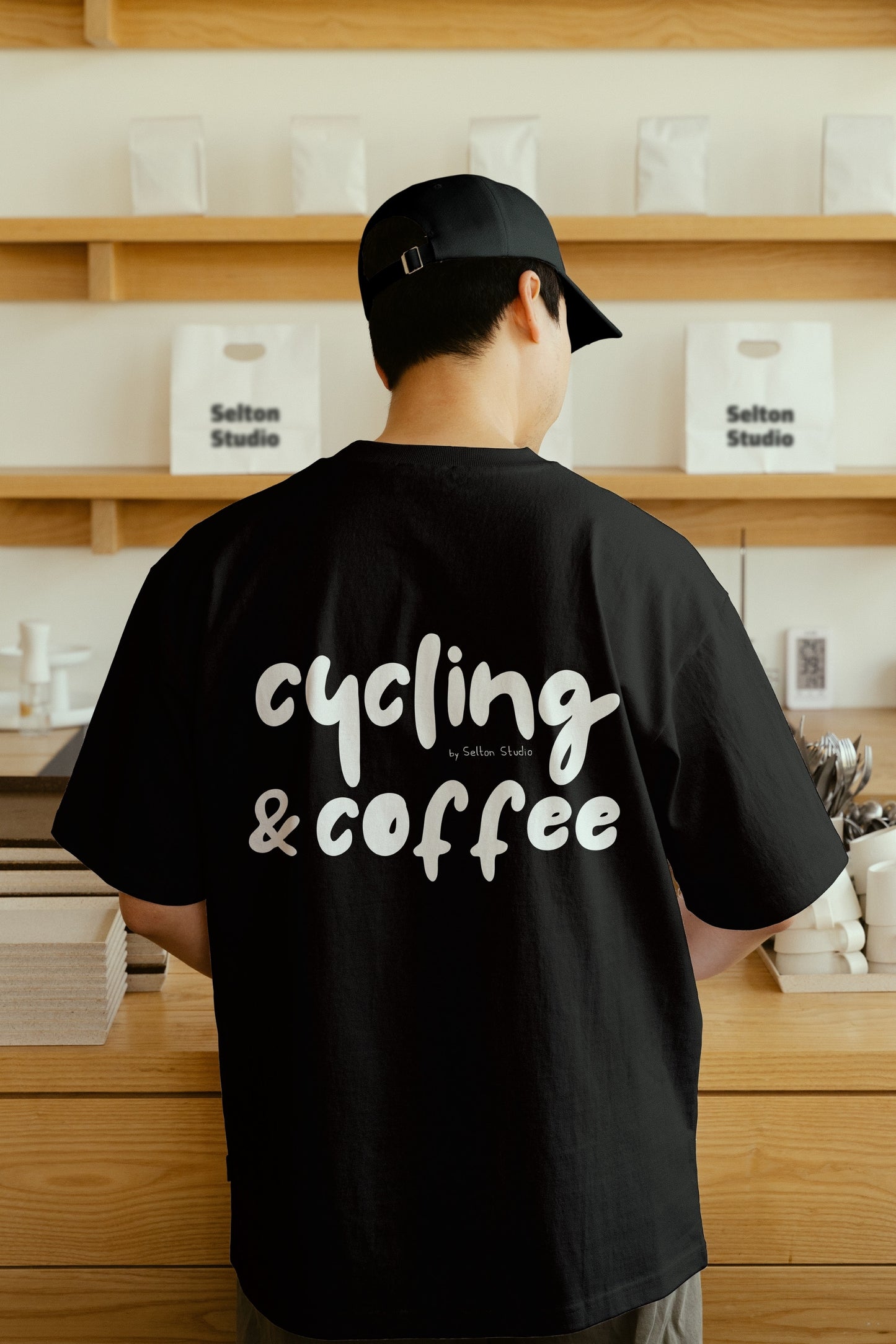 Cycling & Coffee Heavyweight T-Shirt