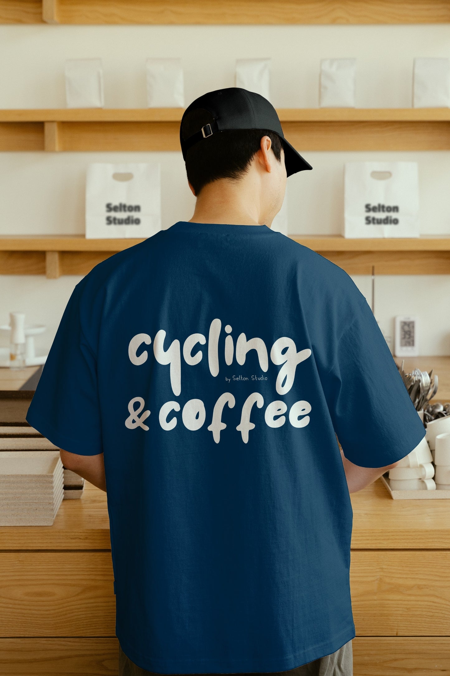Cycling & Coffee Heavyweight T-Shirt