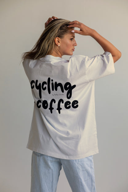 Cycling & Coffee Heavyweight T-Shirt